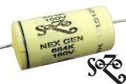 SoZo NextGen Yellow Mustard Vintage Capacitors