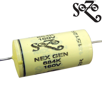 SoZo NextGen Yellow Mustard Vintage Capacitors