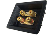 Speaker Cup Gold Plated Bi Wire Terminals