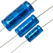 NOS Alcap Bipolar Axial Electrolytic Capacitors