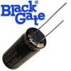 BG1000u25: 1000uF 25Vdc Black Gate Standard Type Electrolytic Capacitor