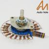 Audio Note Stepped Attenuator, Mono, Shunt, 50K, fanned, 6.3mm diameter shaft
