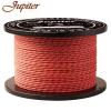 Jupiter AWG16, tinned multistrand lacquered copper in cotton insulated wire (red)