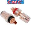 CMC-858-S-PCUR: CMC Red Copper-plated, small binding posts (pair)