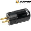 P-029e: Oyaide Brass Schuko plug