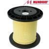 SGW605WH/YE: Mundorf Silver/Gold Interconnect Wire, 6 x 0.5mm - WHITE/YELLOW PTFE Sheathing (0.5m)
