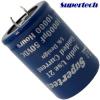 10000uF 50Vdc Supertech 2T Slit Foil Electrolytic Capacitor, 2 pin