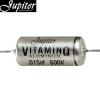 JVQAL-0015: 0.015uF 600V Jupiter Aluminium Foil - Vitamin-Q Paper-in-Oil Capacitor