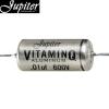 JVQAL-001: 0.01uF 600V Jupiter Aluminium Foil - Vitamin-Q Paper-in-Oil Capacitor