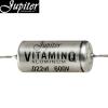 JVQAL-0022: 0.022uF 600V Jupiter Aluminium Foil - Vitamin-Q Paper-in-Oil Capacitor