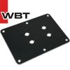 WBT-0532.06: Black anodised mounting plate, 127mm x 178mm (1 off)