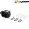 Oyaide Platinium/Palladium Power Inlet Socket - Screw Fit