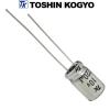 1AUTSJ221M0: 220uF 10Vdc Toshin Jovial UTSJ Electrolytic Capacitor