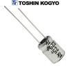 1EUTSJ221M0: 220uF 25Vdc Toshin Jovial UTSJ Electrolytic Capacitor