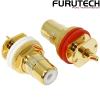 FP-900(G): Furutech FP-900 Gold-plated RCA Sockets (pair)