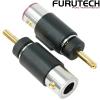 FT-212(G): Furutech FT-212 Gold-plated Banana Plugs (pack of 4)