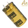 CAP-100-R-2200U-63V: 2200uF 63Vdc Audio Note Kaisei POLAR Electrolytic Capacitor