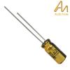 CAP-100-R-50U-16V: 50uF 16Vdc Audio Note Kaisei POLAR Electrolytic Capacitor