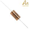 CAP-3130: 0.0022uF 630Vdc Audio Note Copper Foil Capacitor