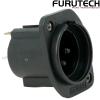 FT-785M(R): Furutech FT-785M Rhodium-plated Male XLR Socket