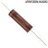 001-7222: 1uF 200Vdc Jantzen Amber Z-Cap Copper Foil Capacitor