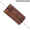 001-7240: 4.7uF 200Vdc Jantzen Amber Z-Cap Copper Foil Capacitor