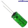 UES1H101MHM: 100uF 50Vdc Nichicon ES type Electrolytic Capacitor