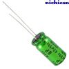 UES1H470MPM: 47uF 50Vdc Nichicon ES type Electrolytic Capacitor