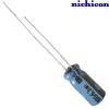 UKA0J101MDD: 100uF 6.3Vdc Nichicon KA type Electrolytic Capacitor