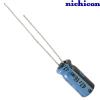 UKA1C470MDD: 47uF 16Vdc Nichicon KA type Electrolytic Capacitor