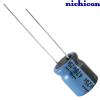 UKA1E471MPD: 470uF 25Vdc Nichicon KA type Electrolytic Capacitor