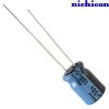 UKA1H101MPD: 100uF 50Vdc Nichicon KA type Electrolytic Capacitor