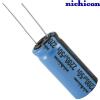 UKA1H222MHD: 2200uF 50Vdc Nichicon KA type Electrolytic Capacitor