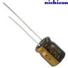 UKZ1E470MPM: 47uF 25Vdc Nichicon KZ type Electrolytic Capacitor