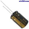 UKZ1E471MHM: 470uF 25Vdc Nichicon KZ type Electrolytic Capacitor