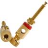 BI-103: AEC Slimline, Brass Binding posts, Gold-plated (pair)