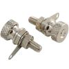 BI-501NN: AEC Brass M4 Earth Post, Nickel-plated (1 off)