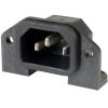 IN-0714: Inalways 0714 PCB Mount IEC Chassis Socket