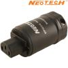 NC-P303RH: Neotech UP-OCC IEC plug, Rhodium-plated, Cryo Treatment