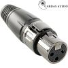 CE F XLR: Cardas female XLR plug (1 off)