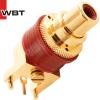 WBT-0234: RCA socket, PCB Horizontal Mounting (Red)