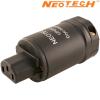 NC-P503: Neotech UP-OFC pure copper IEC plug, Cryo'ed, Gold-plated
