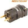 NC-P512: Neotech UP-OFC pure copper Schuko (EU) plug, Cryo'ed, Gold-plated