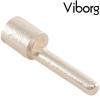 VP202AG: Viborg Pure Silver Male connector for Schuko plugs