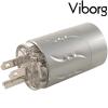 VM512R: Viborg US AC Connector Pure Copper, Silver/Rhodium-plated