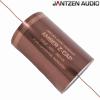 001-7250: 6.8uF 200Vdc Jantzen Amber Z-Cap Copper Foil Capacitor