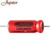 CA-M-025-107: 100uF 25Vdc Jupiter Cosmos Electrolytic Capacitor, axial