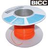 PTFE silver plated copper wire 1/0.6 (1m)