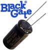 BG2200u16: 2200uF 16Vdc Black Gate Standard Type Electrolytic Capacitor