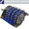 Blore Edwards 4 pole 23 way balanced attenuator switch, OPZ-51261-4